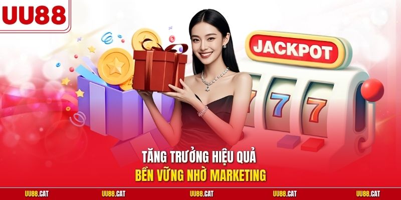 Tăng trưởng hiệu quả bền vững nhờ marketing